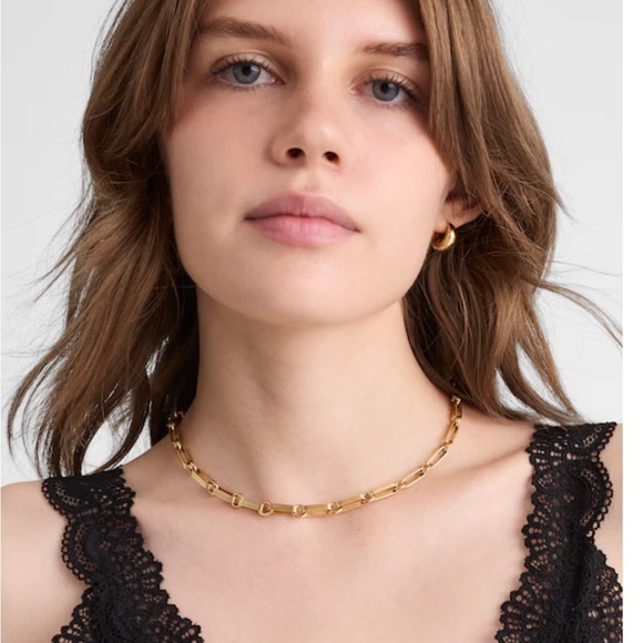 Madewell Gold Link Necklace - Picture 4 of 5